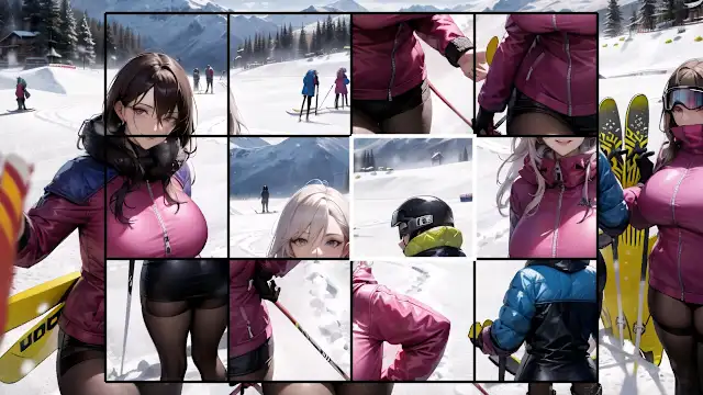 Hentai Girls: Sweet Skier screenshot 2
