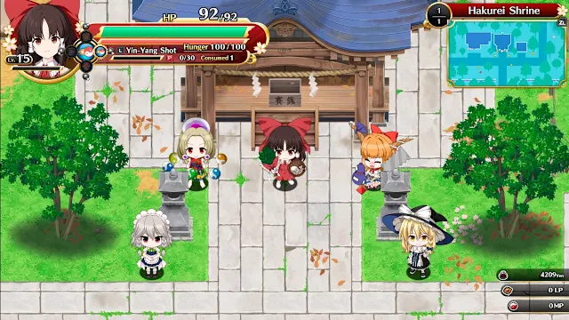 Touhou Genso Wanderer -FORESIGHT- screenshot 1