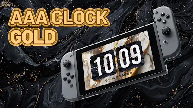 AAA Clock Gold