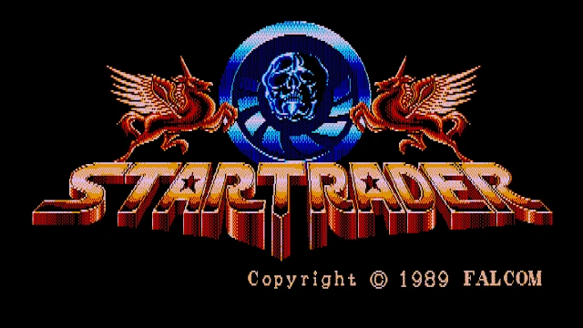 EGGCONSOLE STAR TRADER PC-8801mkIISR screenshot 1
