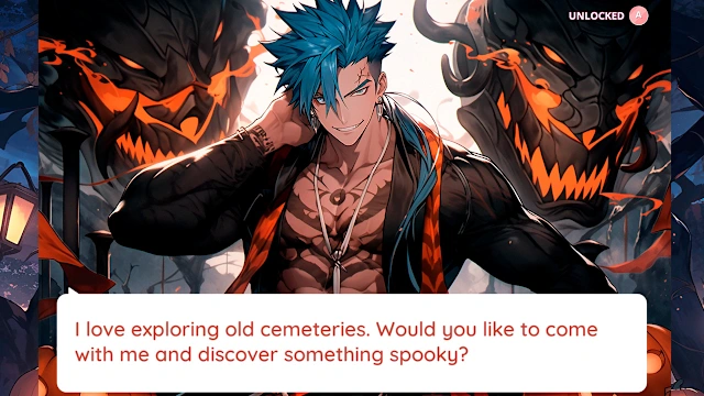 Anime Boys Dating: Sexy Halloween Costumes screenshot 0