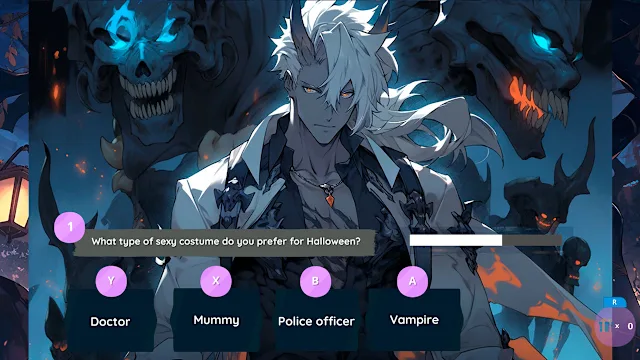 Anime Boys Dating: Sexy Halloween Costumes screenshot 3