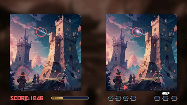 Spot The Difference Anime Edition screenshot 0