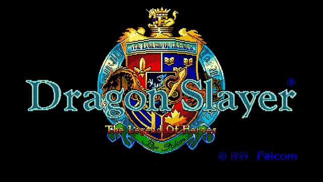 EGGCONSOLE Dragon Slayer: The Legend of Heroes PC-8801mkIISR screenshot 0