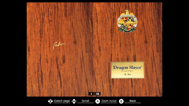 EGGCONSOLE Dragon Slayer: The Legend of Heroes PC-8801mkIISR screenshot 4