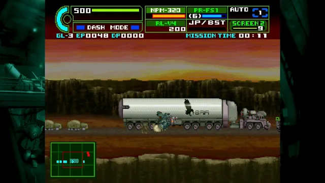 Assault Suit Leynos 2 Saturn Tribute screenshot 4