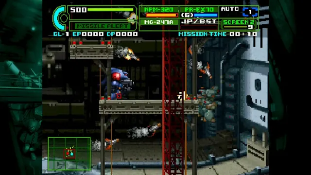 Assault Suit Leynos 2 Saturn Tribute screenshot 3