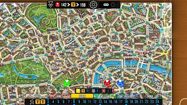 Scotland Yard – Hunting Mister X screenshot 1