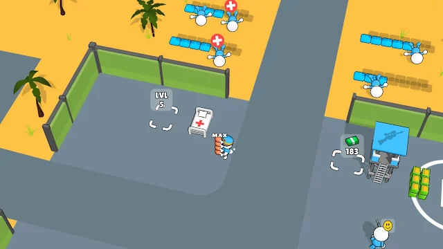 Idle Command: Supply Frontline screenshot 2