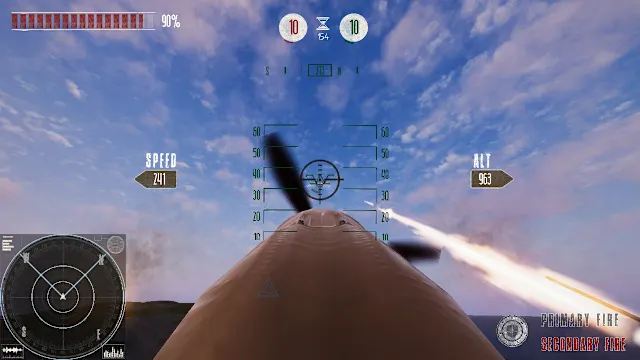 World War II - Airplanes Battle screenshot 5