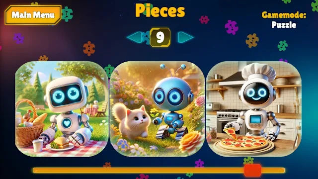 Ultimate Puzzle Adventure: Robots screenshot 1