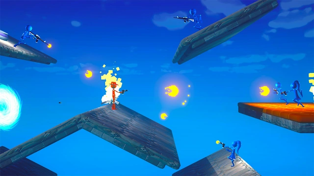 Stick Combat - Fighting Platformer screenshot 1