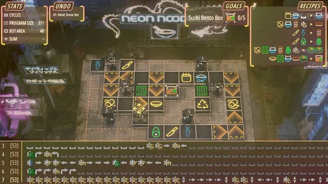 Neon Noodles screenshot 1