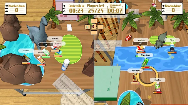 Flick Erasers Battle Royale screenshot 2