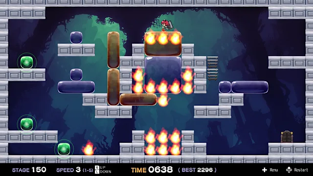 Crash Puzzle Hammer-San screenshot 1