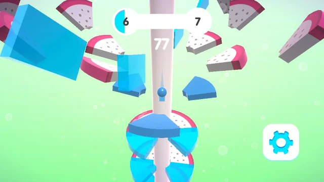 Helix Fruit Jump screenshot 0