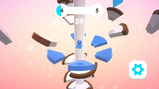Helix Fruit Jump screenshot 2