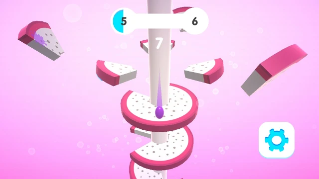 Helix Fruit Jump screenshot 4