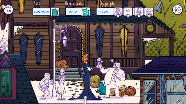 Hidden Cats in Spooky Town screenshot 6