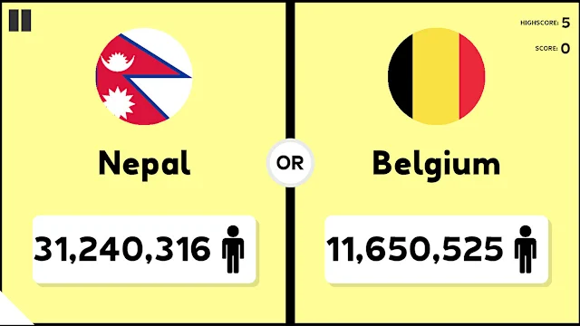 Population Quiz screenshot 5