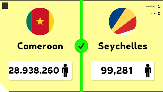Population Quiz screenshot 4