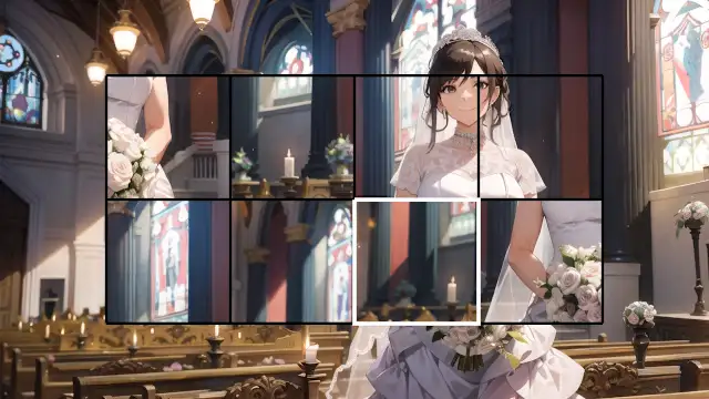 Anime Girls: Beautiful Bride screenshot 1