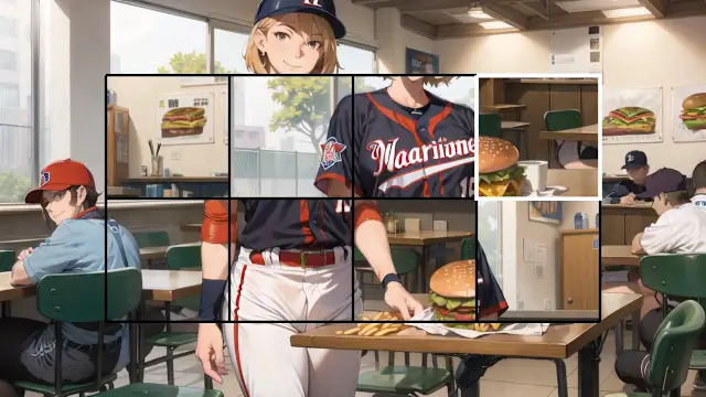Anime Girls: Busty Baseball screenshot 1