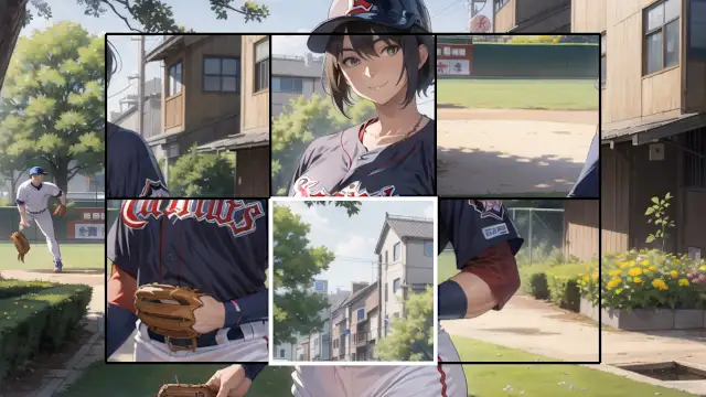 Anime Girls: Busty Baseball screenshot 0