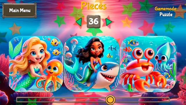 The Little Mermaid: Wonder Puzzles screenshot 1