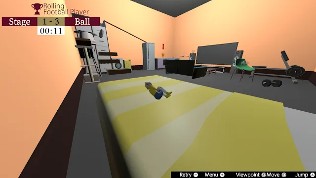 Rolling Football Player screenshot 2