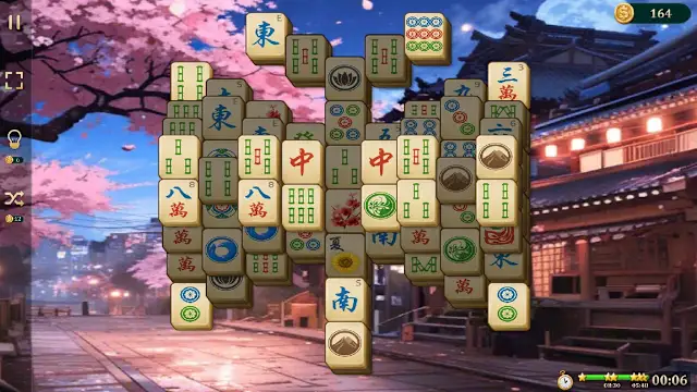 Shanghai Mahjong Solitaire Deluxe screenshot 2