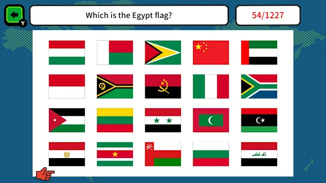 1000 Questions Quiz! national flag screenshot 5