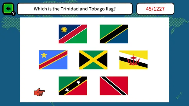 1000 Questions Quiz! national flag screenshot 3