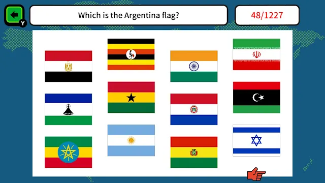 1000 Questions Quiz! national flag screenshot 0
