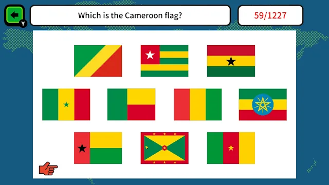 1000 Questions Quiz! national flag screenshot 4