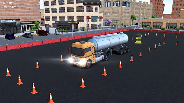 Big City Driver: Truck Parking Simulator screenshot 2