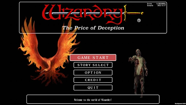 Wizardry: The Five Ordeals screenshot 0