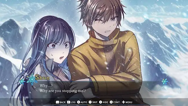Scarlet Snowfall - A Japanese Horror Mystery Visual Novel screenshot 4