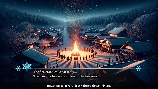 Scarlet Snowfall - A Japanese Horror Mystery Visual Novel screenshot 5
