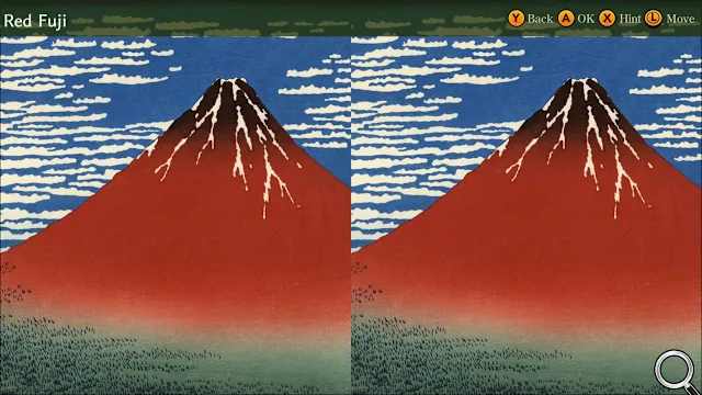 Spot the Difference Ukiyo-e Thirty-six Views of Mt. Fuji screenshot 1