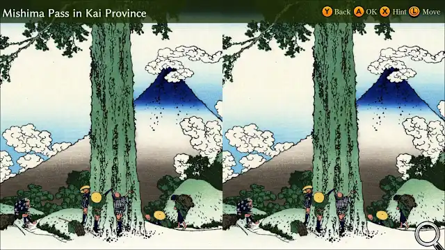 Spot the Difference Ukiyo-e Thirty-six Views of Mt. Fuji screenshot 3