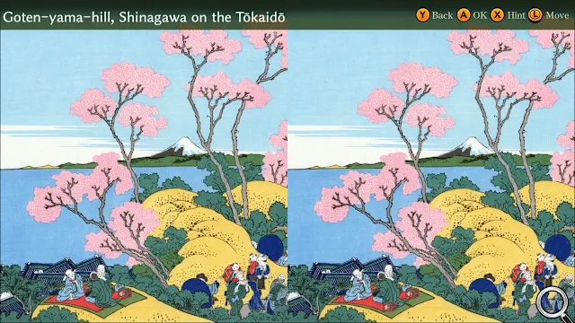 Spot the Difference Ukiyo-e Thirty-six Views of Mt. Fuji screenshot 2