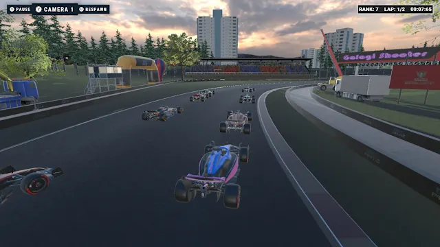 Pro Formula Racing screenshot 1