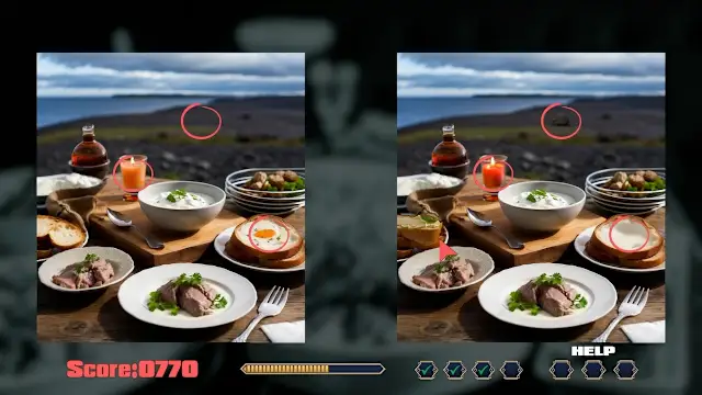 Spot The Difference Food & Drink screenshot 1