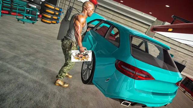 Garage Mechanic Simulator 3D screenshot 1