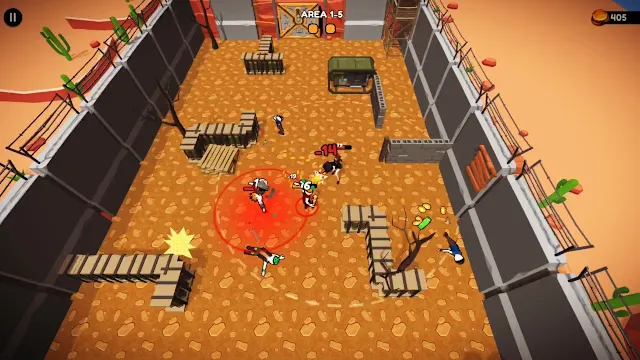 Anime Girls Wasteland Shootout screenshot 3