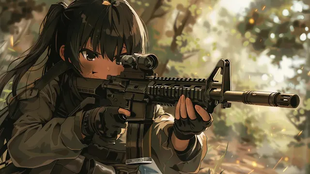 Anime Girls Wasteland Shootout screenshot 6