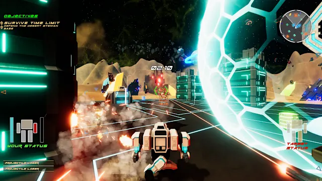 Mech Wars screenshot 3