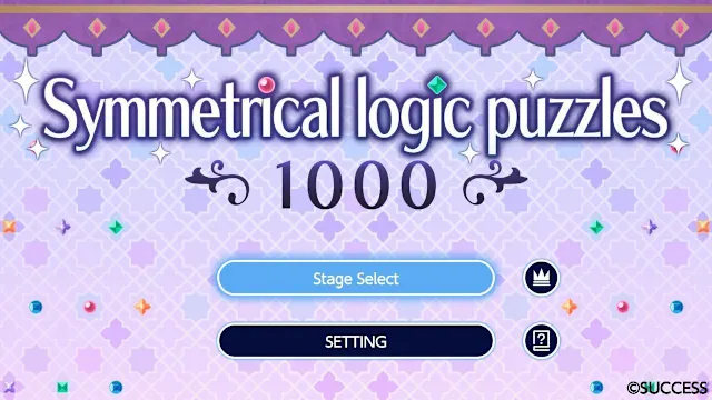Symmetrical logic puzzles 1000 screenshot 0