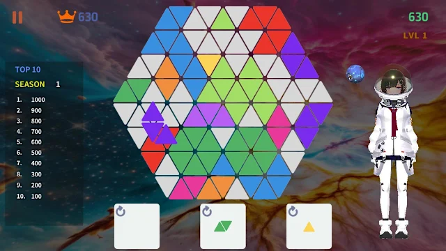SankakkuDoku screenshot 1